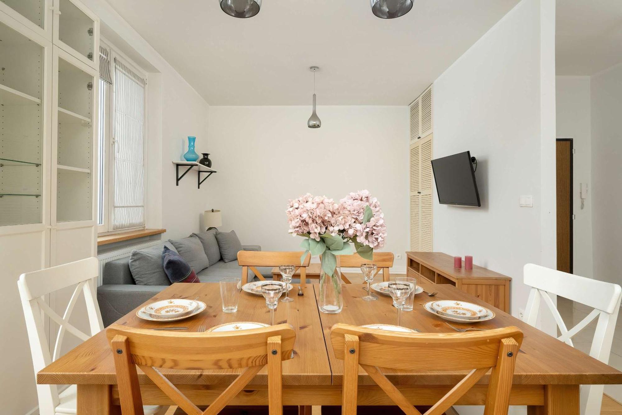 Pawlowa Stylish Apartment With Balcony & Home Office Wroclaw By Noclegi Renters エクステリア 写真