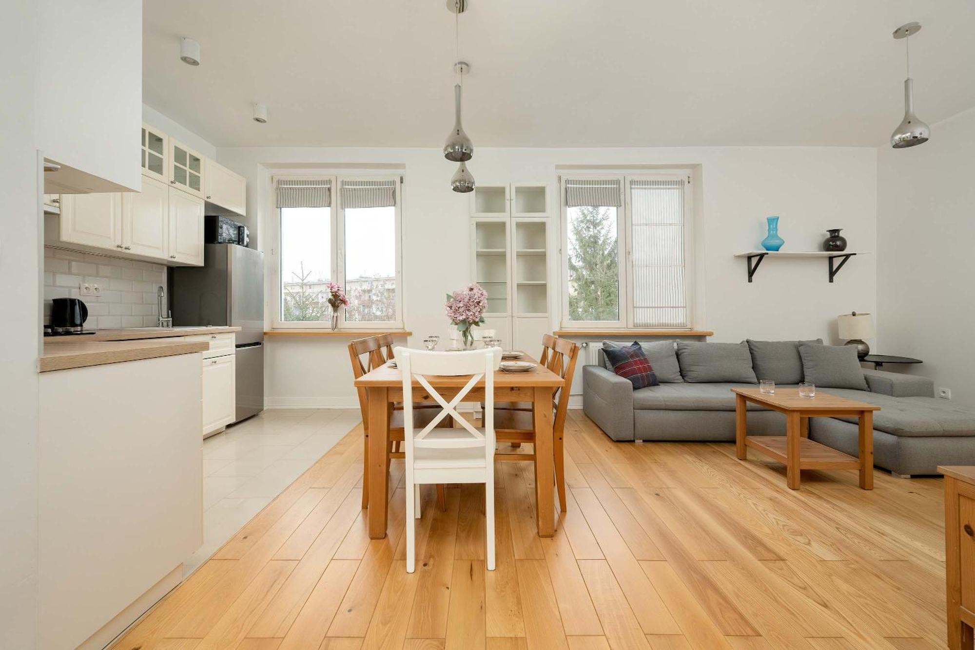 Pawlowa Stylish Apartment With Balcony & Home Office Wroclaw By Noclegi Renters エクステリア 写真