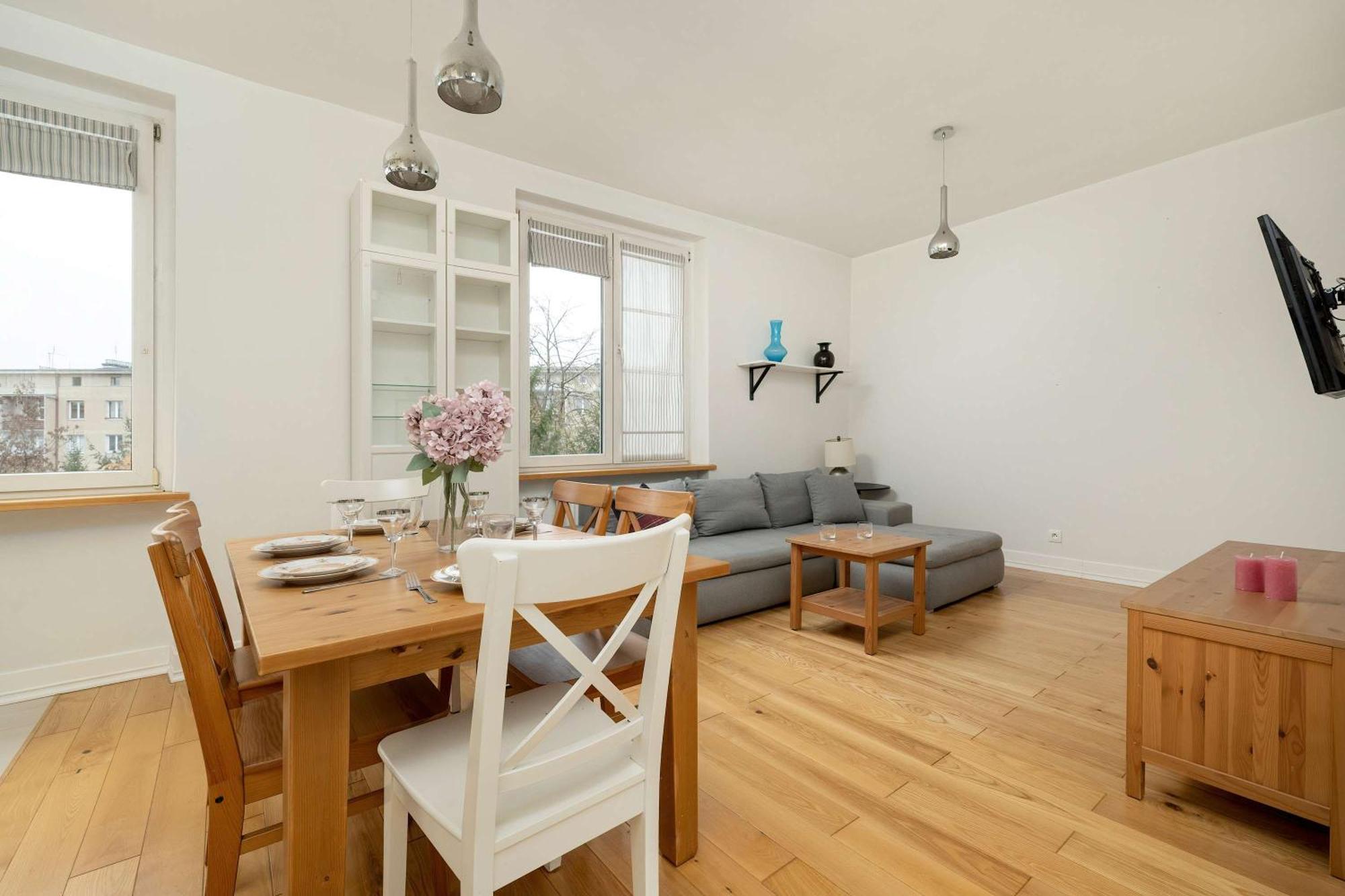 Pawlowa Stylish Apartment With Balcony & Home Office Wroclaw By Noclegi Renters エクステリア 写真