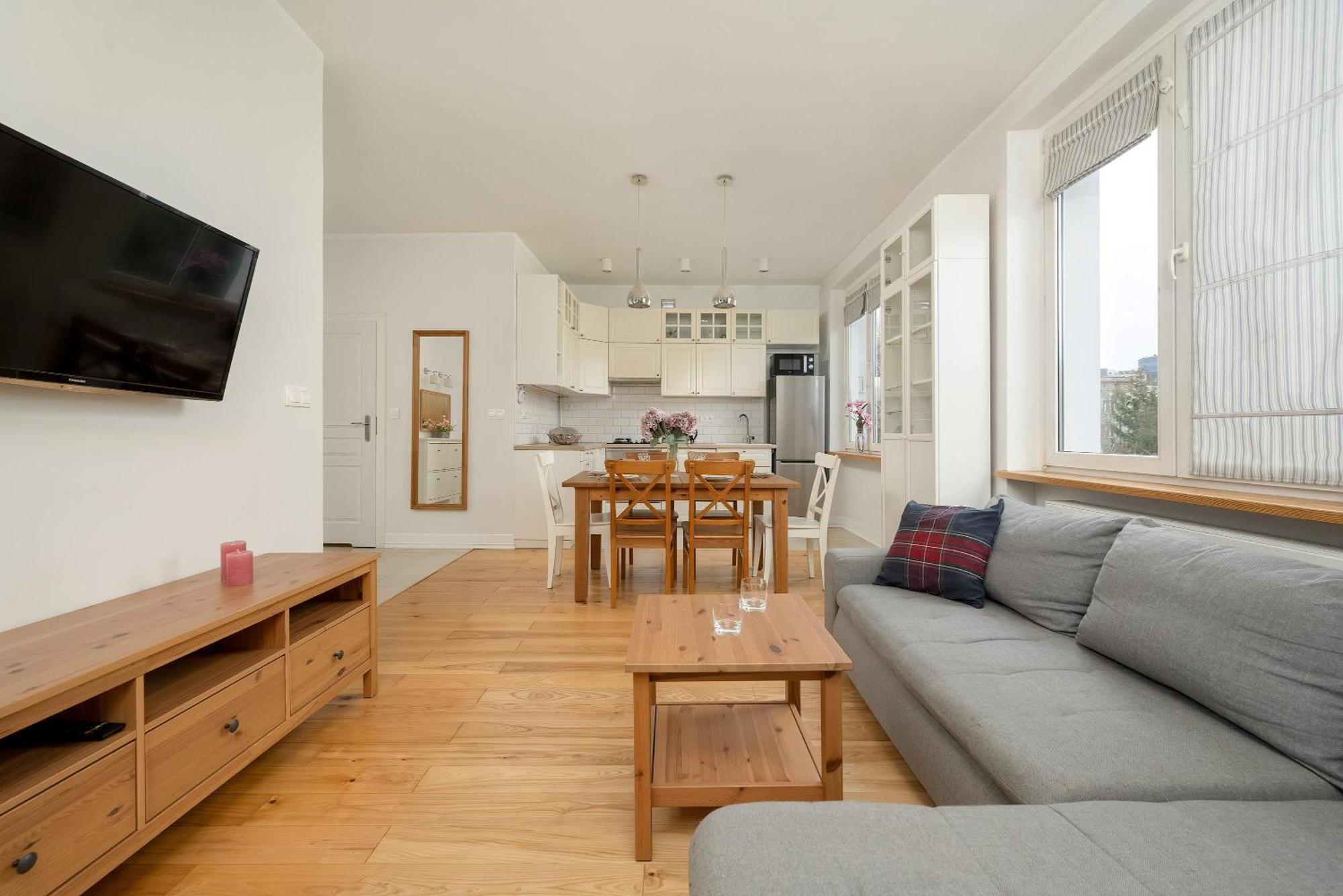 Pawlowa Stylish Apartment With Balcony & Home Office Wroclaw By Noclegi Renters エクステリア 写真